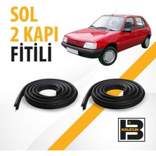 B&M Kauçuk Peugeot 205 Sol Ön ve Arka Kapı Fitili BM00731