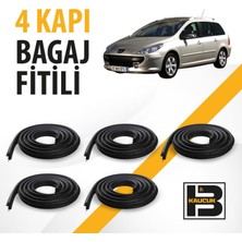 B&M Kauçuk Peugeot 307 Station Wagon 4 Kapı + Bagaj Fitili BM00560