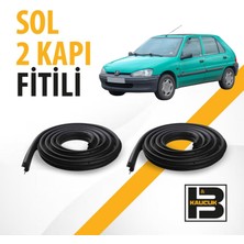 B&M Kauçuk Peugeot 106 Sol Ön ve Arka Kapı Fitili BM00758