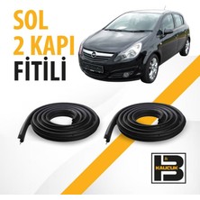 B&M Kauçuk Opel Corsa D Sol Ön ve Arka Kapı Fitili BM00999
