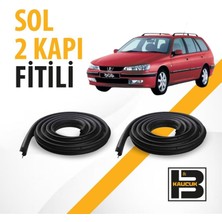 B&M Kauçuk Peugeot 406 Station Wagon Sol Ön ve Arka Kapı Fitili BM00541