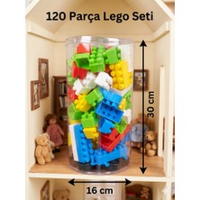 Çınaroğlu AVM 120 Parça Asetat Kutuda LEGO Seti Araba Parçalı