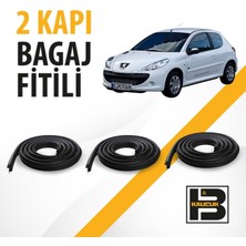 B&M Kauçuk Peugeot 206+ Tek Kapı 2 Kapı + Bagaj Fitili BM00696