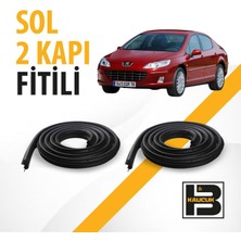 B&M Kauçuk Peugeot 407 Sol Ön ve Arka Kapı Fitili BM00530