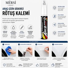 Mersi Shop Araç Çizik Giderici Rötuş Kalemi Siyah Oto Boya Tamir Kalemi