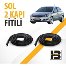 B&M Kauçuk Opel Astra H Hatchback Sol Ön ve Arka Kapı Fitili BM00906