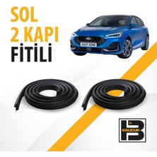 B&M Kauçuk Ford Focus Hatchback (4.nesil) Sol Ön ve Arka Kapı Fitili BM00851