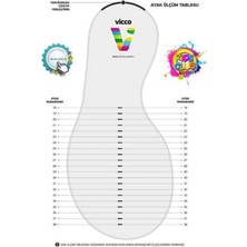 Vicco Ayden Bebe Ayakkabı İmitasyon Deri Düz Taban Cırtlı Kapama ile Konforlu Kullanım