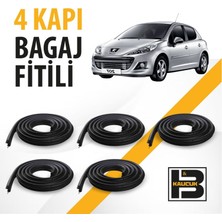 B&M Kauçuk Peugeot 207 4 Kapı + Bagaj Fitili BM00674