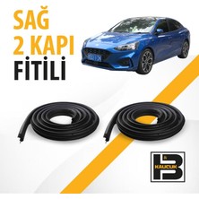 B&M Kauçuk Ford Focus St (4.nesil) Sağ Ön ve Arka Kapı Fitili BM00839