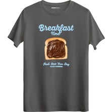 betterthanco Breakfast Time Baskılı Bisiklet Yaka Regular T-Shirt