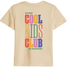 betterthanco Cool Kids Club Baskılı Bisiklet Yaka Çocuk T-Shirt
