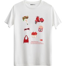 betterthanco Red Person Baskılı Bisiklet Yaka Regular T-Shirt