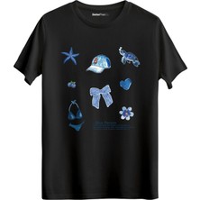 betterthanco Blue Person Baskılı Bisiklet Yaka Regular T-Shirt