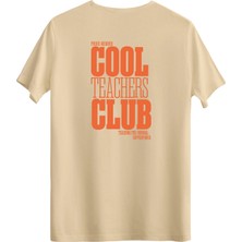 betterthanco Cool Teachers Club Baskılı Bisiklet Yaka Regular T-Shirt