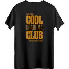 betterthanco Cool Grandma Club Baskılı Bisiklet Yaka Oversize T-Shirt