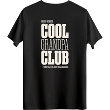 betterthanco Cool Grandpa Club Baskılı Bisiklet Yaka Regular T-Shirt