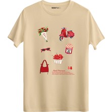 betterthanco Red Person Baskılı Bisiklet Yaka Regular T-Shirt