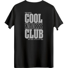 betterthanco Cool Engineers Club Baskılı Bisiklet Yaka Regular T-Shirt