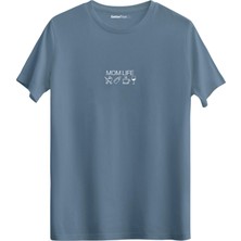 betterthanco Mom Life Baskılı Bisiklet Yaka Regular T-Shirt