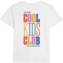 betterthanco Cool Kids Club Baskılı Bisiklet Yaka Çocuk T-Shirt