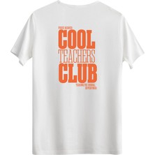 betterthanco Cool Teachers Club Baskılı Bisiklet Yaka Regular T-Shirt