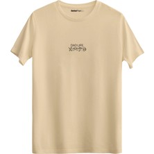 betterthanco Dad Life Baskılı Bisiklet Yaka Regular T-Shirt