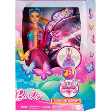2in1 Barbie Kelebek Dansçı Bebek HXJ10