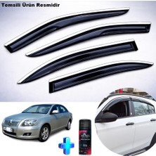 Caraks Toyota Avensis Mügen Cam Rüzgarlığı Abs Nikelajlı Cam Rüzgarlığı 2003-2009 4 Lü + Ebrayn 150 ml Koku