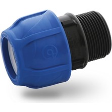 Poelsan Mavi Seri Kablin Erkek Adaptör - 32×1″ 10ADT