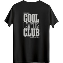 betterthanco Cool Lawyers Club Baskılı Bisiklet Yaka Regular T-Shirt