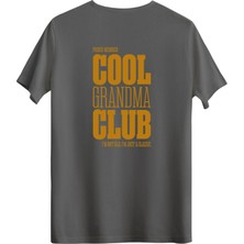 betterthanco Cool Grandma Club Baskılı Bisiklet Yaka Oversize T-Shirt