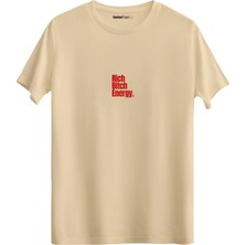 betterthanco Energy Baskılı Bisiklet Yaka Regular T-Shirt