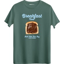 betterthanco Breakfast Time Baskılı Bisiklet Yaka Regular T-Shirt