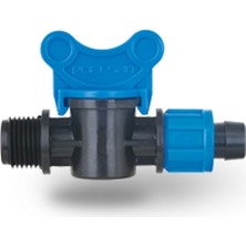 Poelsan  Ters Kilitli Mini Vana Erkek - 20×3/4″ 10ADT
