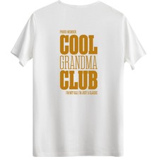 betterthanco Cool Grandma Club Baskılı Bisiklet Yaka Oversize T-Shirt