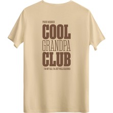 betterthanco Cool Grandpa Club Baskılı Bisiklet Yaka Regular T-Shirt