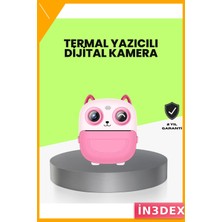 İn3dex Çocuk Dijital Kamerası 48MP 1080P Termal Baskılı