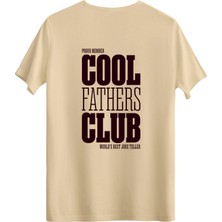 betterthanco Cool Fathers Club Baskılı Bisiklet Yaka Regular T-Shirt