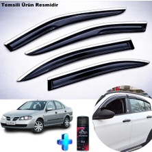 Caraks Almera Sedan Mügen Cam Rüzgarlığı Abs Nikelajlı Cam Rüzgarlığı 2000-2008 4 Lü + Ebrayn 150 ml Koku