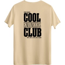 betterthanco Cool Engineers Club Baskılı Bisiklet Yaka Regular T-Shirt