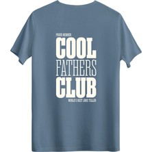 betterthanco Cool Fathers Club Baskılı Bisiklet Yaka Regular T-Shirt