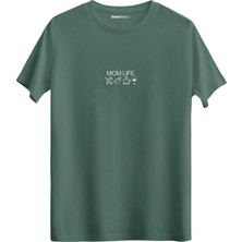 betterthanco Mom Life Baskılı Bisiklet Yaka Regular T-Shirt