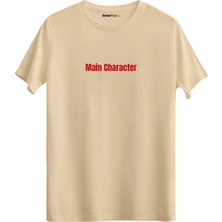 betterthanco Main Character Baskılı Bisiklet Yaka Regular T-Shirt