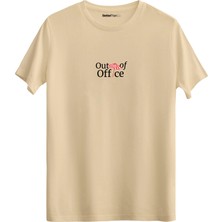 betterthanco Out Of Office Baskılı Bisiklet Yaka Regular T-Shirt