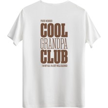 betterthanco Cool Grandpa Club Baskılı Bisiklet Yaka Regular T-Shirt