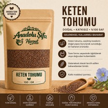 Anadolu Şifa Harput Keten Tohumu (Flax Seed) 100GR Doğal Ürün