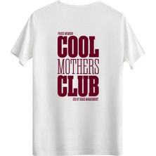 betterthanco Cool Mothers Club Baskılı Bisiklet Yaka Regular T-Shirt