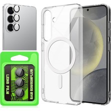 Vendas Galaxy S26 Kılıf Kamera Korumalı M-Safe Sert Pc Zore Porto Kapak + Kamera Lens Koruyucu
