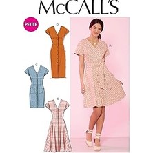 Uravas Store Mccall's Kesim Deseni, Kağıt, Beyaz, Farklı Renkler